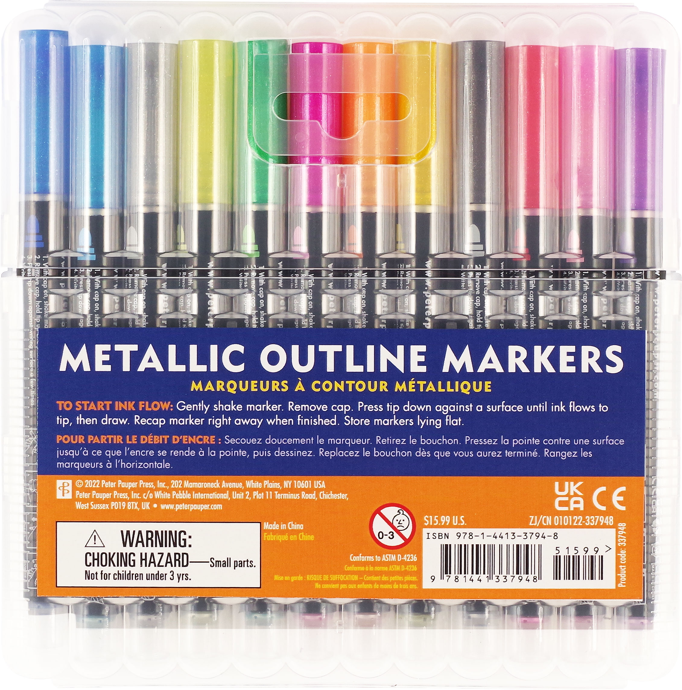 Studio Series Metallic Outline Markers