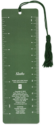 Sloths 3-D Bookmark