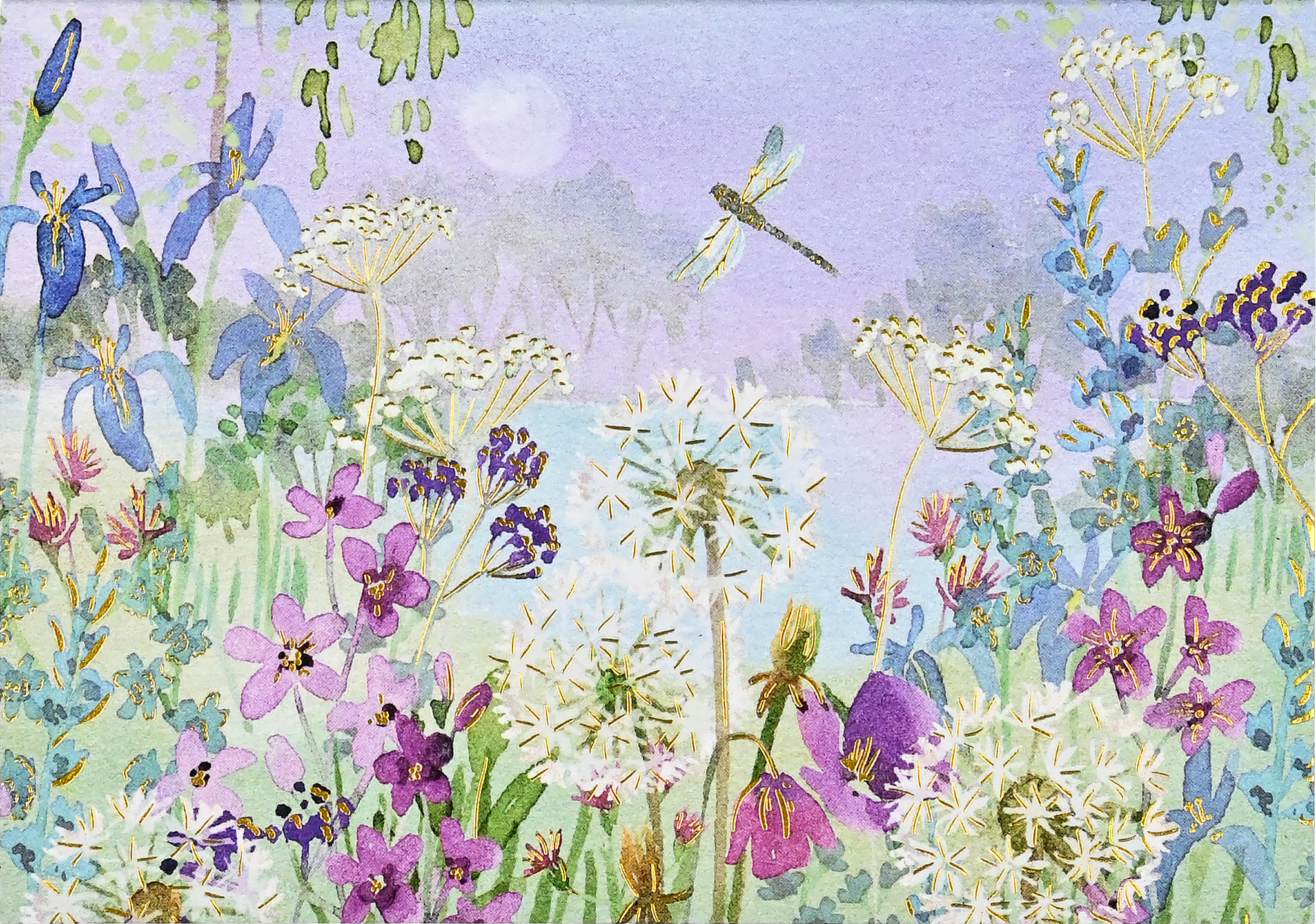 Dragonflies & Dandelions Note Cards