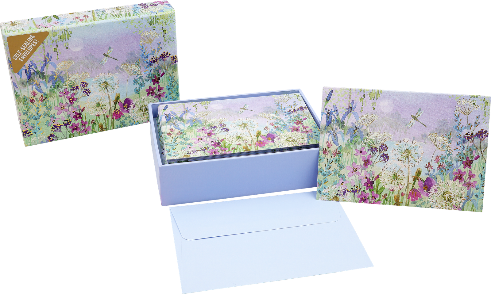 Dragonflies & Dandelions Note Cards