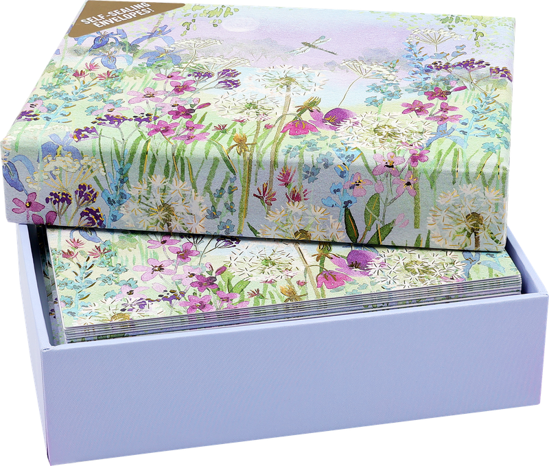 Dragonflies & Dandelions Note Cards