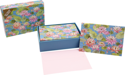 Water Lilies Note Cards