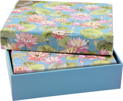 Water Lilies Note Cards