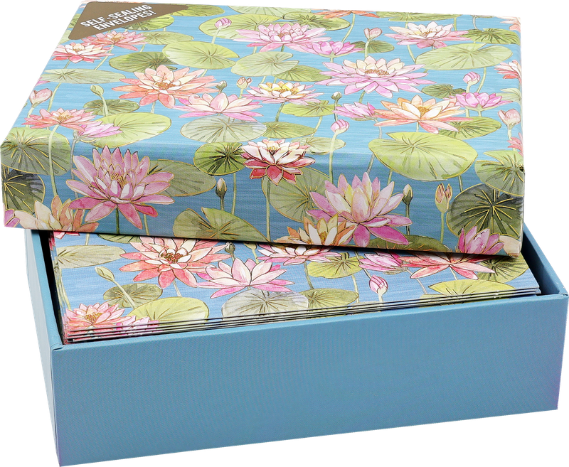 Water Lilies Note Cards