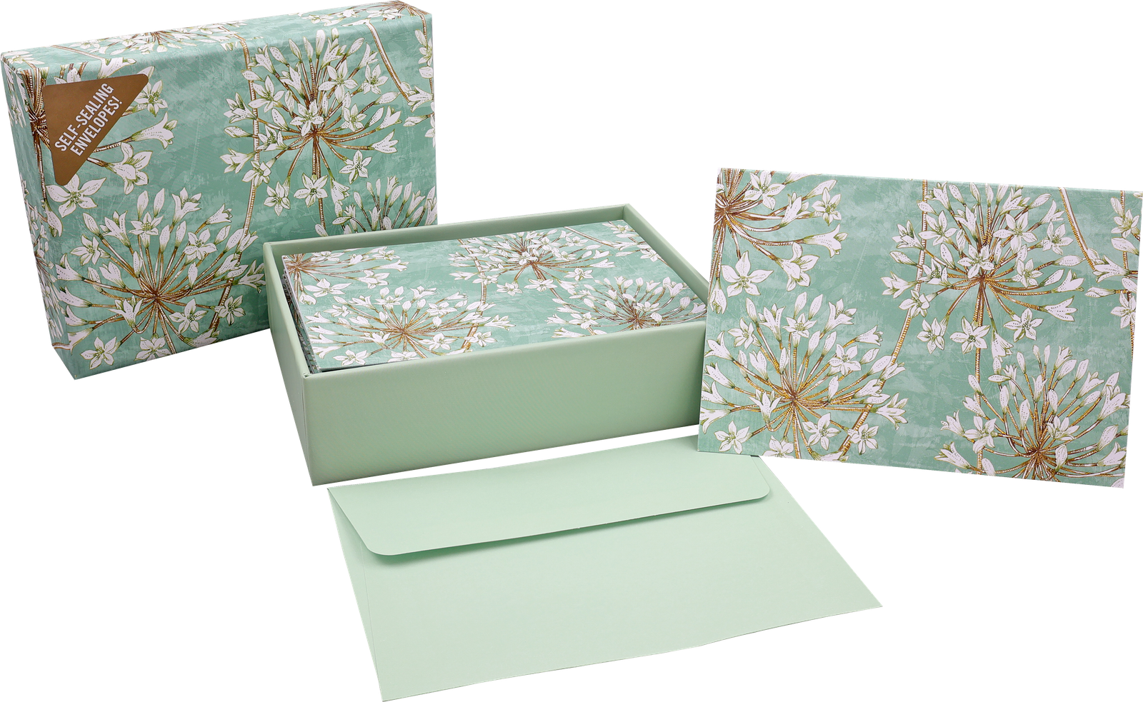 Allium Blossoms Note Cards