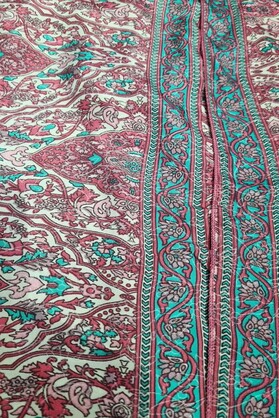 Ombak Designs Silk Kebaya Top Pink