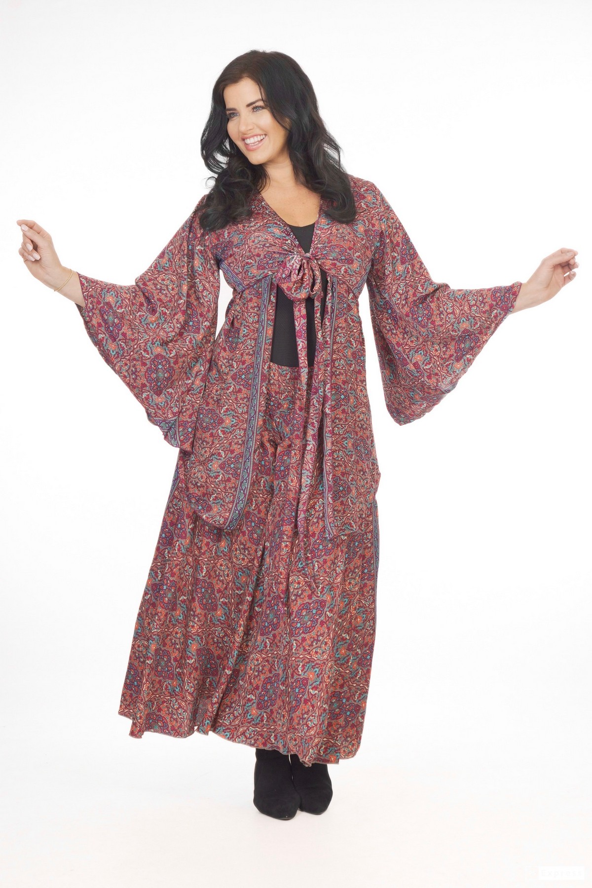 Ombak Designs Silk Kebaya Top Purple