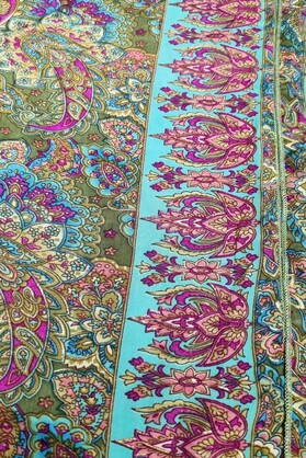Ombak Designs Long SIlk Top Sage