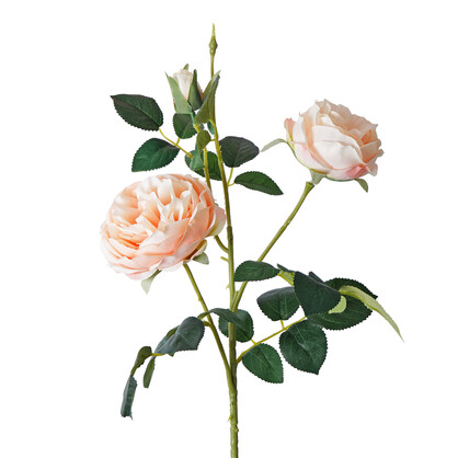 Artificial English Rose Spray 3H 66CM