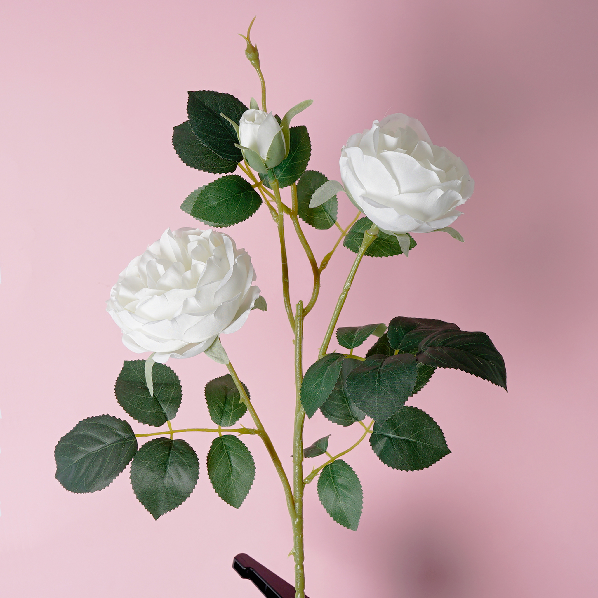 Artificial English Rose Spray 3H 66CM