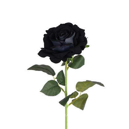 Artificial Single Velvet Rose Large 78CM