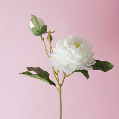 Artificial Peony Spray 2H 56CM