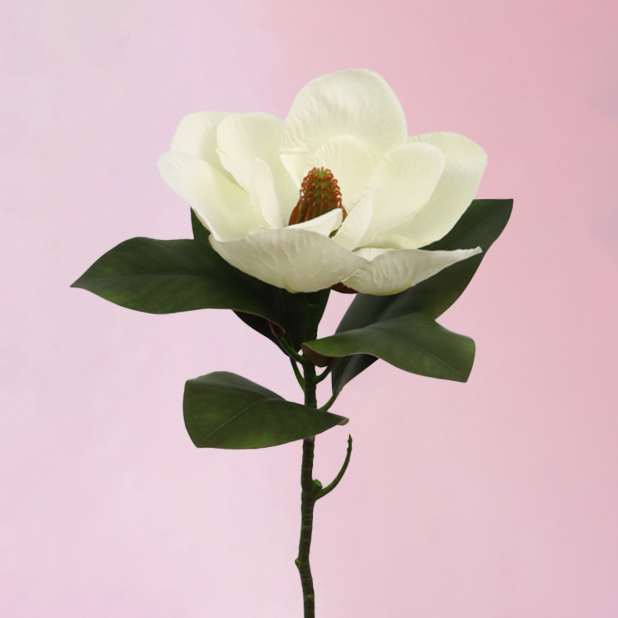 Artificial Real Touch Single Magnolia 65CM