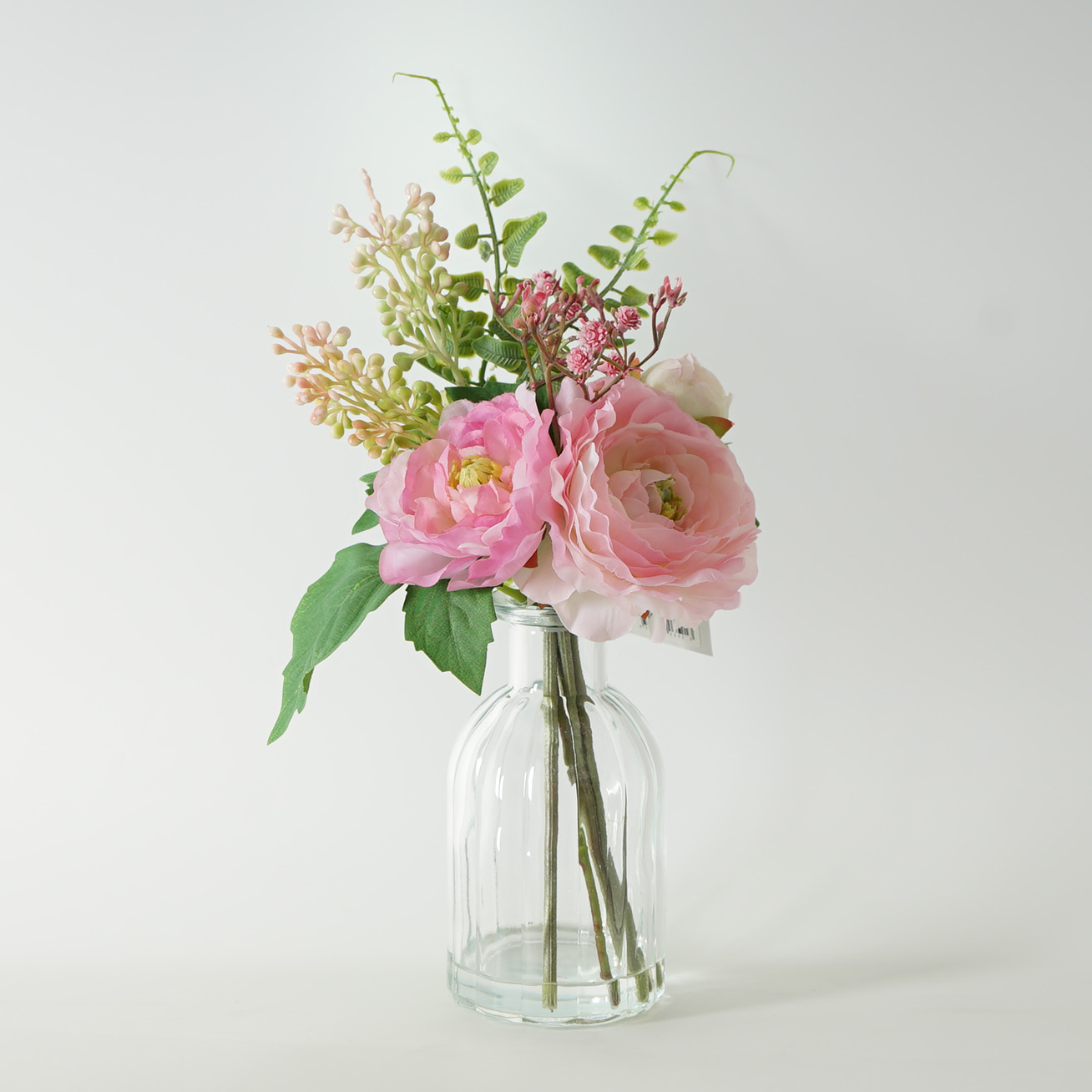 Ranunculas Arrangement in Vase  33cm