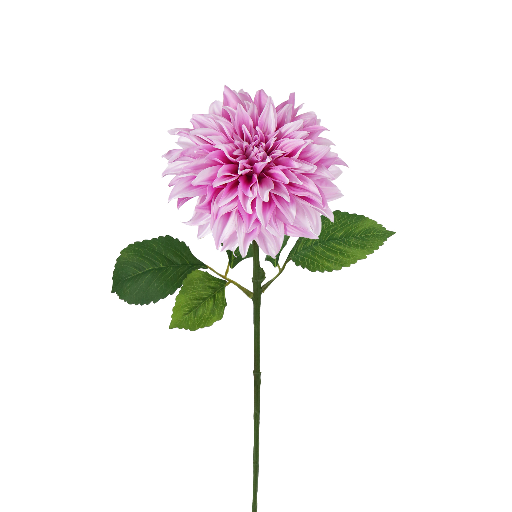 Artificial Dahlia Stem Purple 74CM
