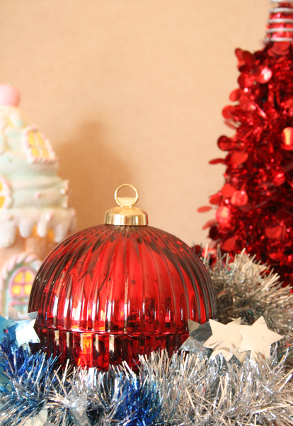 Christmas Baubles Candles