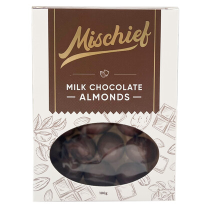 Milk Chocolate Almonds 100g