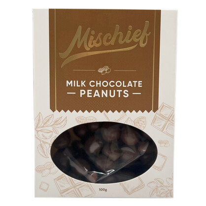 Milk Chocolate Peanuts 100g