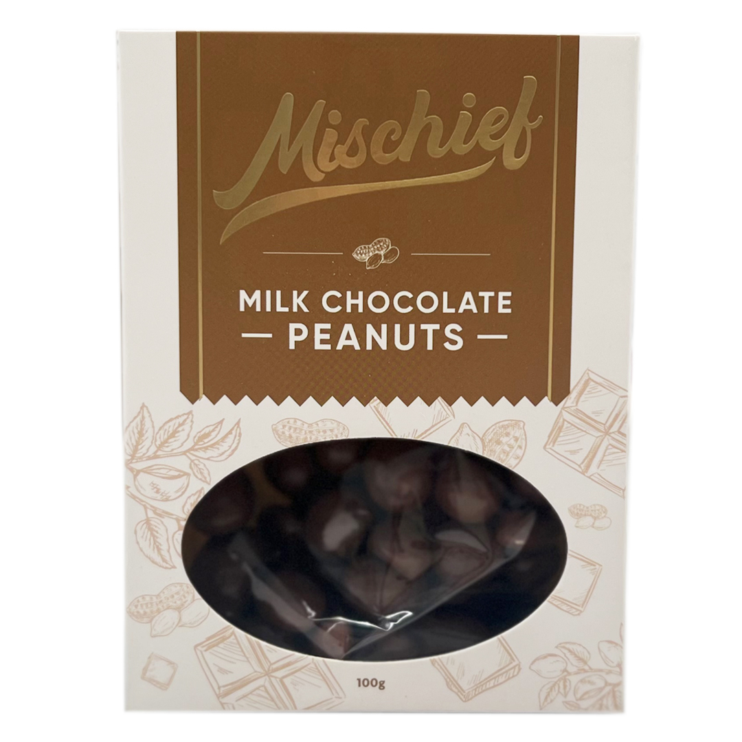Milk Chocolate Peanuts 100g