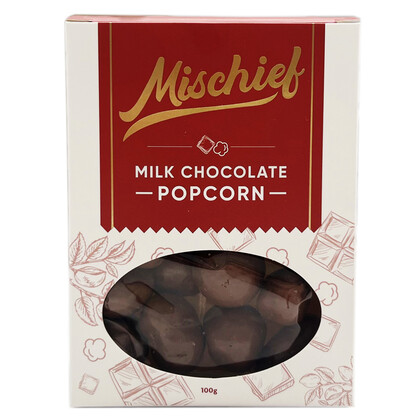 Milk Chocolate Popcorn 100g