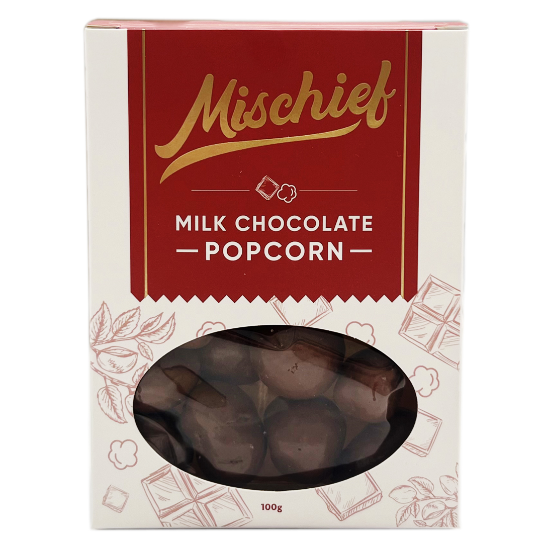 Milk Chocolate Popcorn 100g