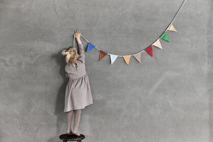 Moni Muslin Garland - Multi Bright