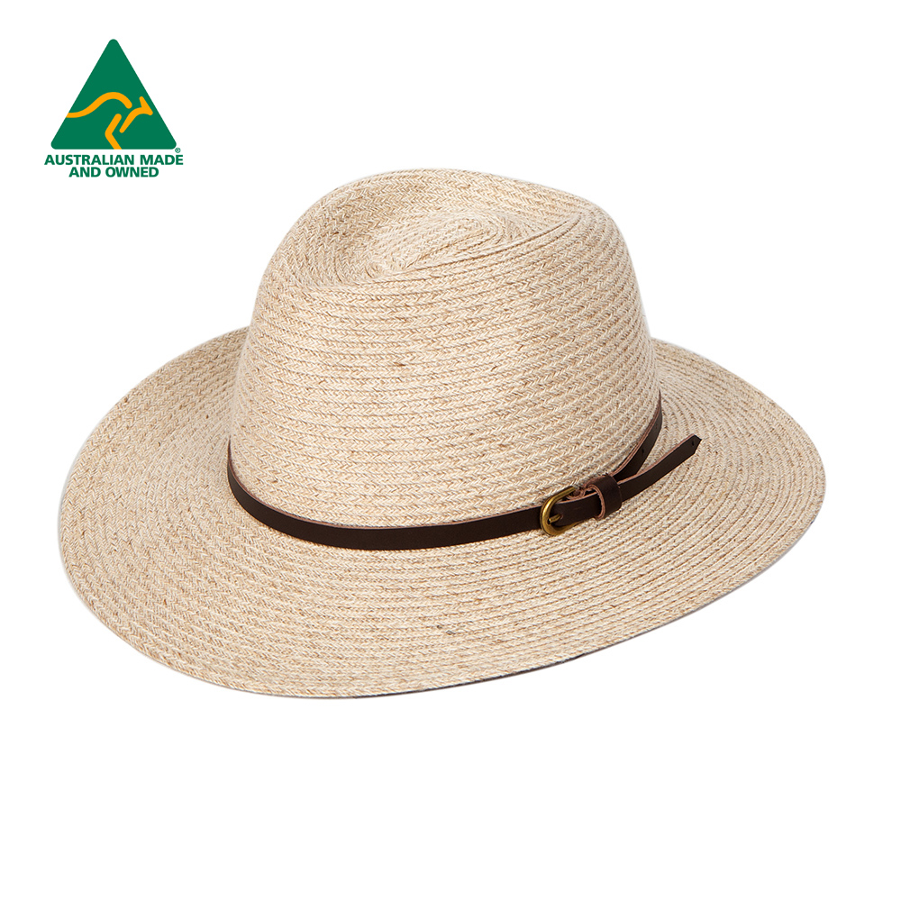 AP002 SAND/CHOC 60CM (L/XL) - SANDY CREEK FEDORA