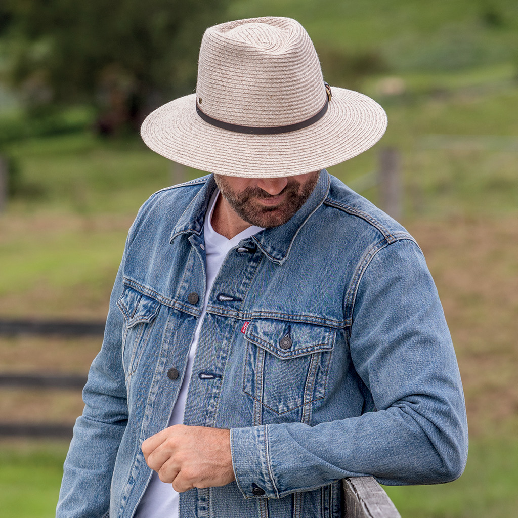AP002 SAND/CHOC 56CM (S/M) - SANDY CREEK FEDORA