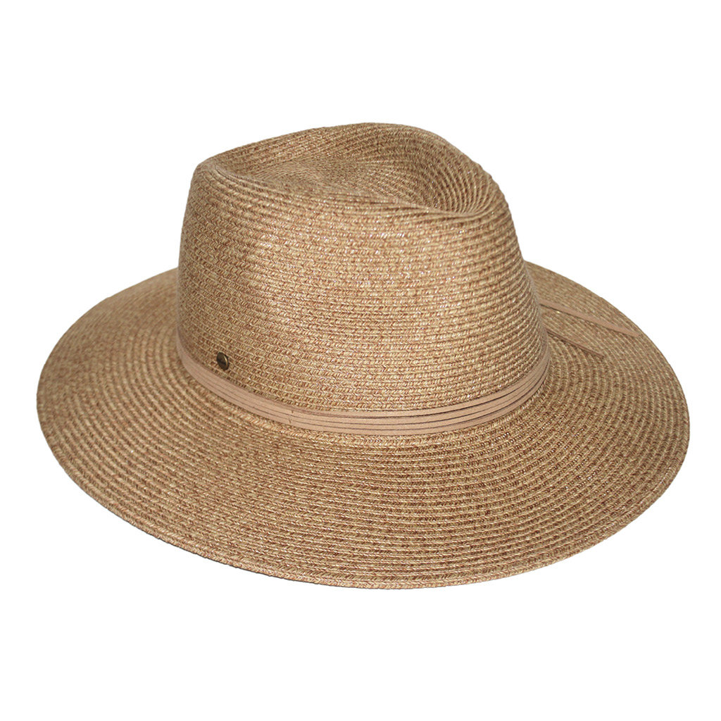 AP018 CAMEL 56CM (S/M) - PIPERS CREEK FEDORA