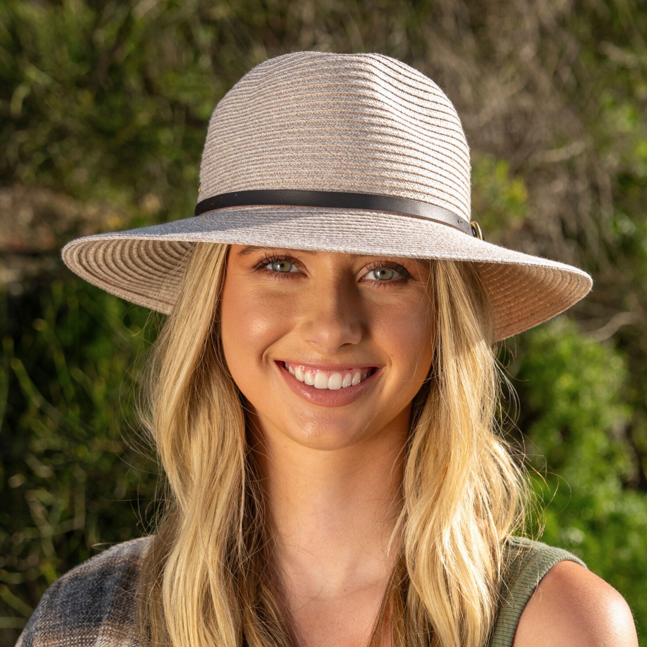 AP002 SAND/CHOC 60CM (L/XL) - SANDY CREEK FEDORA