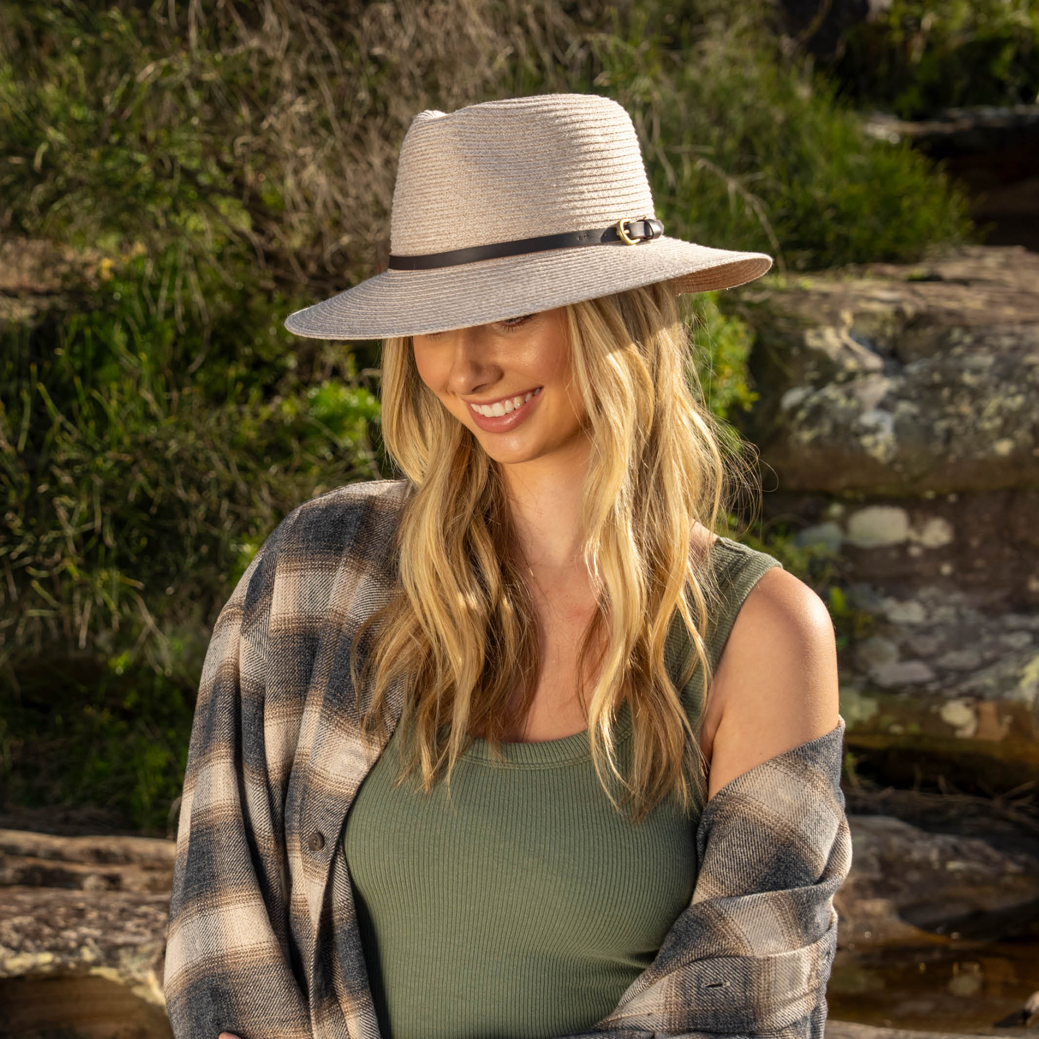 AP002 SAND/CHOC 56CM (S/M) - SANDY CREEK FEDORA