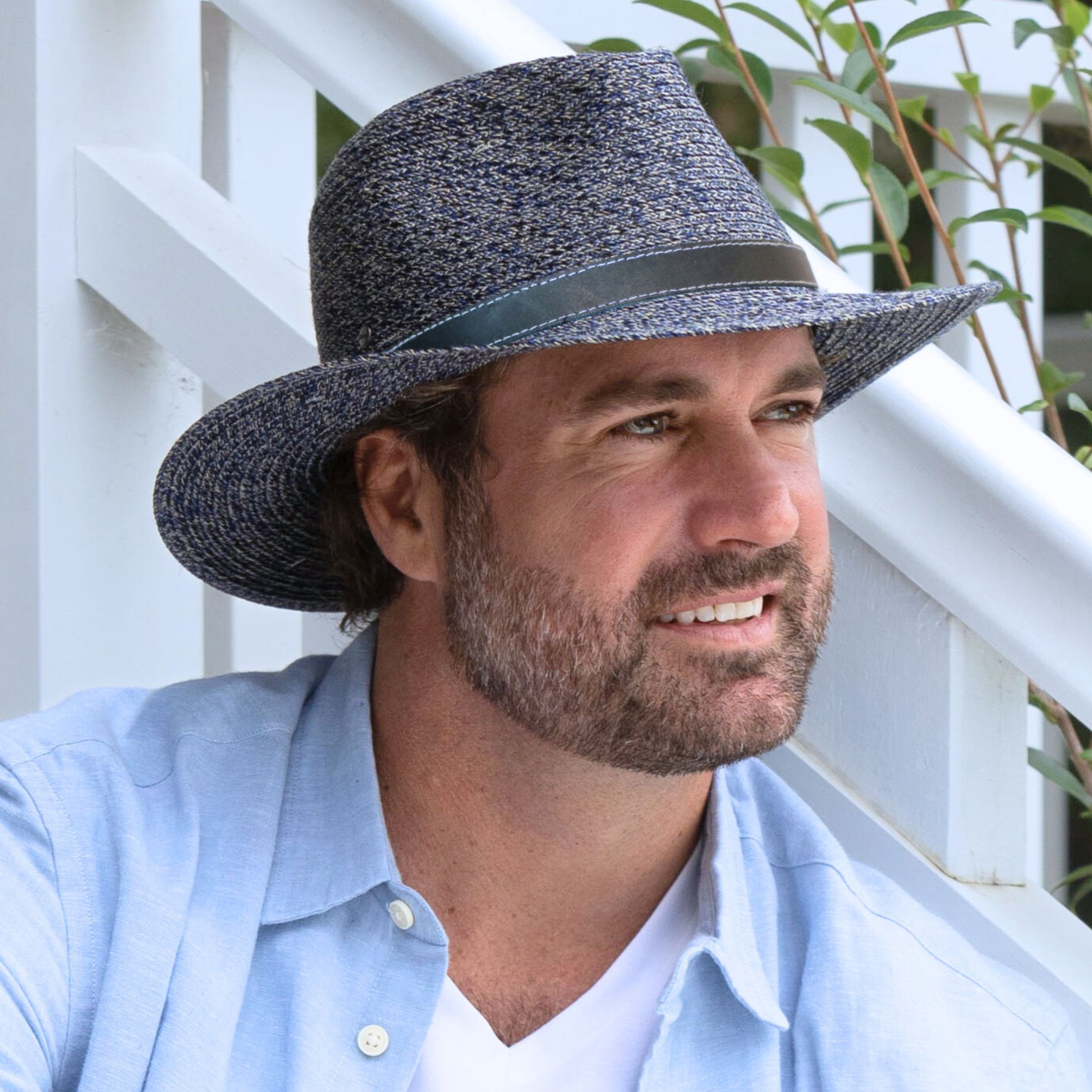 AP004 MIX NAVY 58CM (M/L) - STONEY CREEK FEDORA