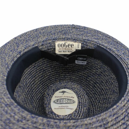 AP004 MIX NAVY 58CM (M/L) - STONEY CREEK FEDORA