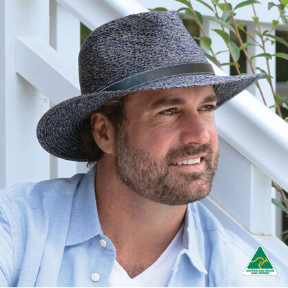 AP004 MIX NAVY 58CM (M/L) - STONEY CREEK FEDORA