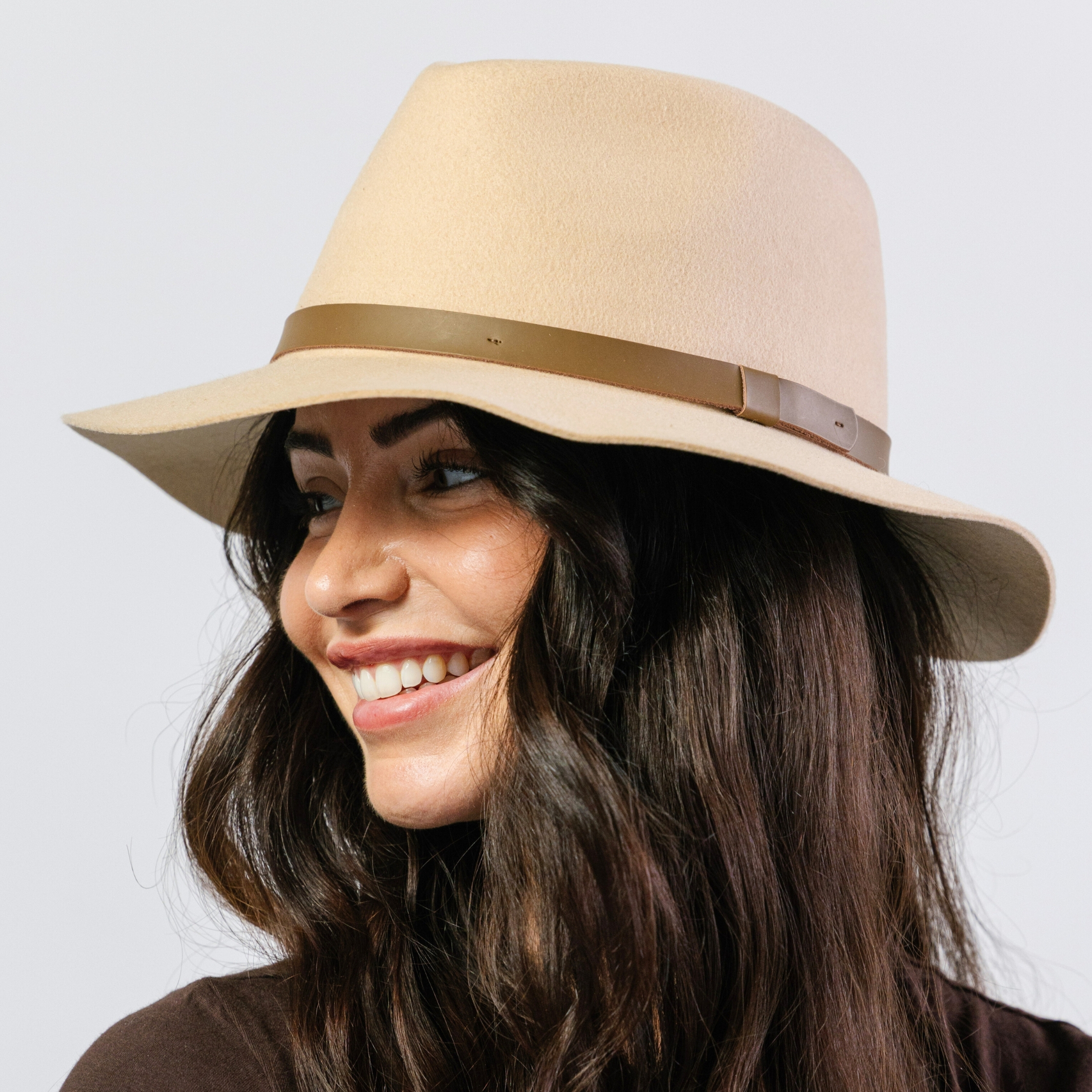 AP019 BEIGE 60CM (L/XL) - MURRAY FELT FEDORA