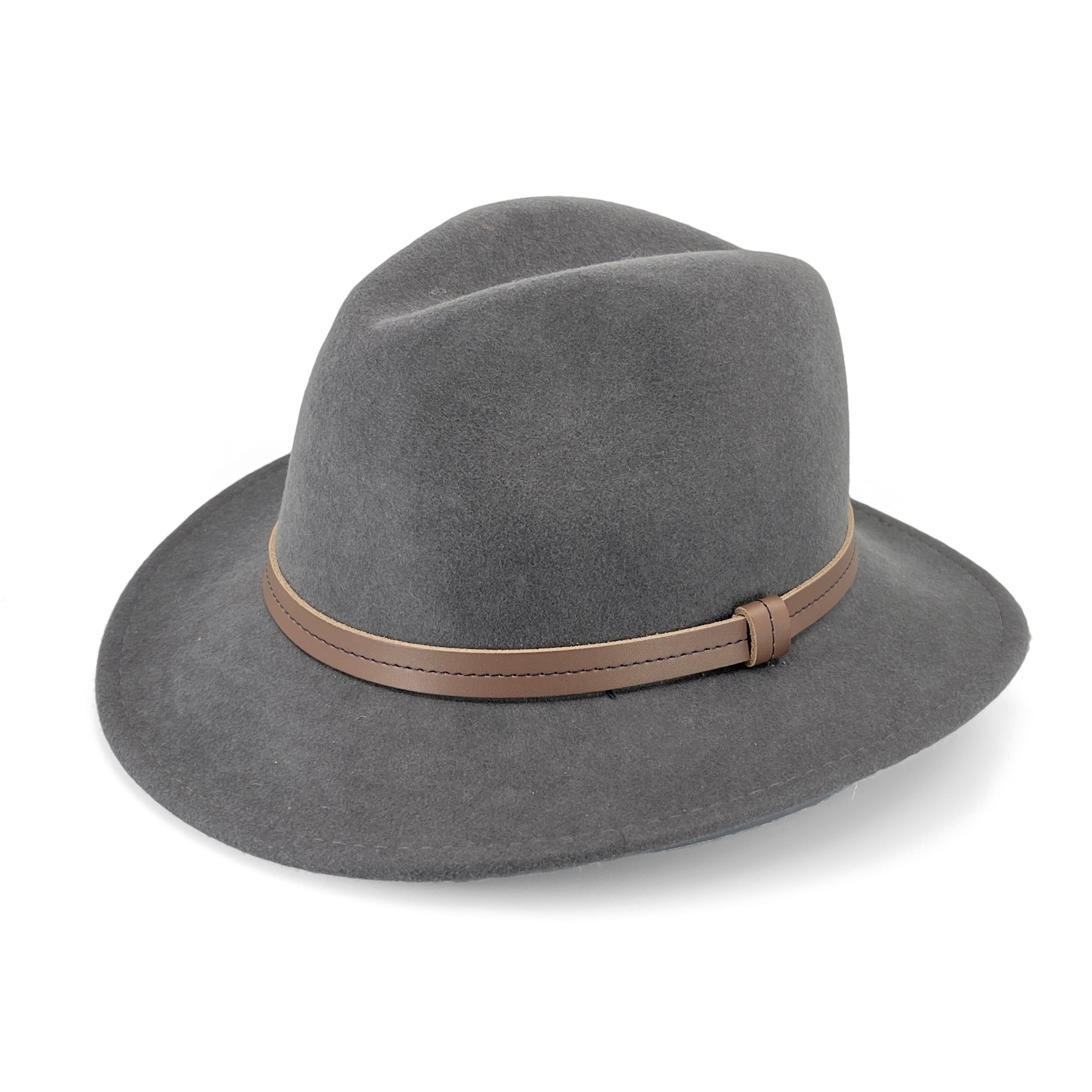 AP023 DUSKY BLUE 57CM (M) - FRAZER CREEK FELT FEDORA