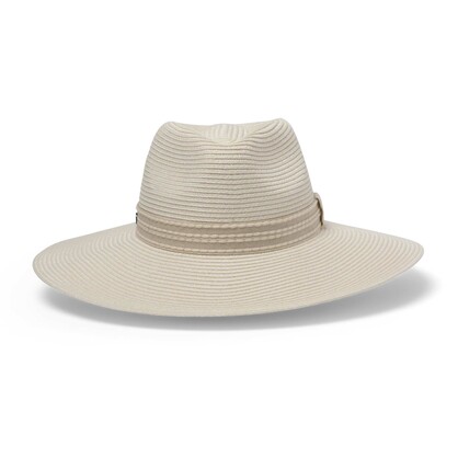 DH045 IVORY 58CM (M) - WHITEHAVEN FEDORA