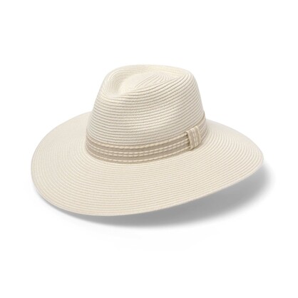 DH045 IVORY 60CM (L) - WHITEHAVEN FEDORA