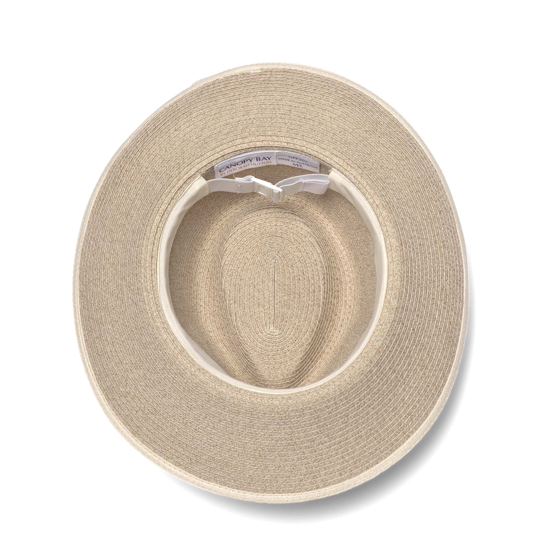 DH020 MIX CAMEL 54CM (XS) - MALIBU FLEXIBRAID® FEDORA