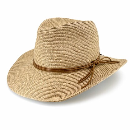 DH076 CARAMEL 56CM (S/M) - BRAMPTON FEDORA