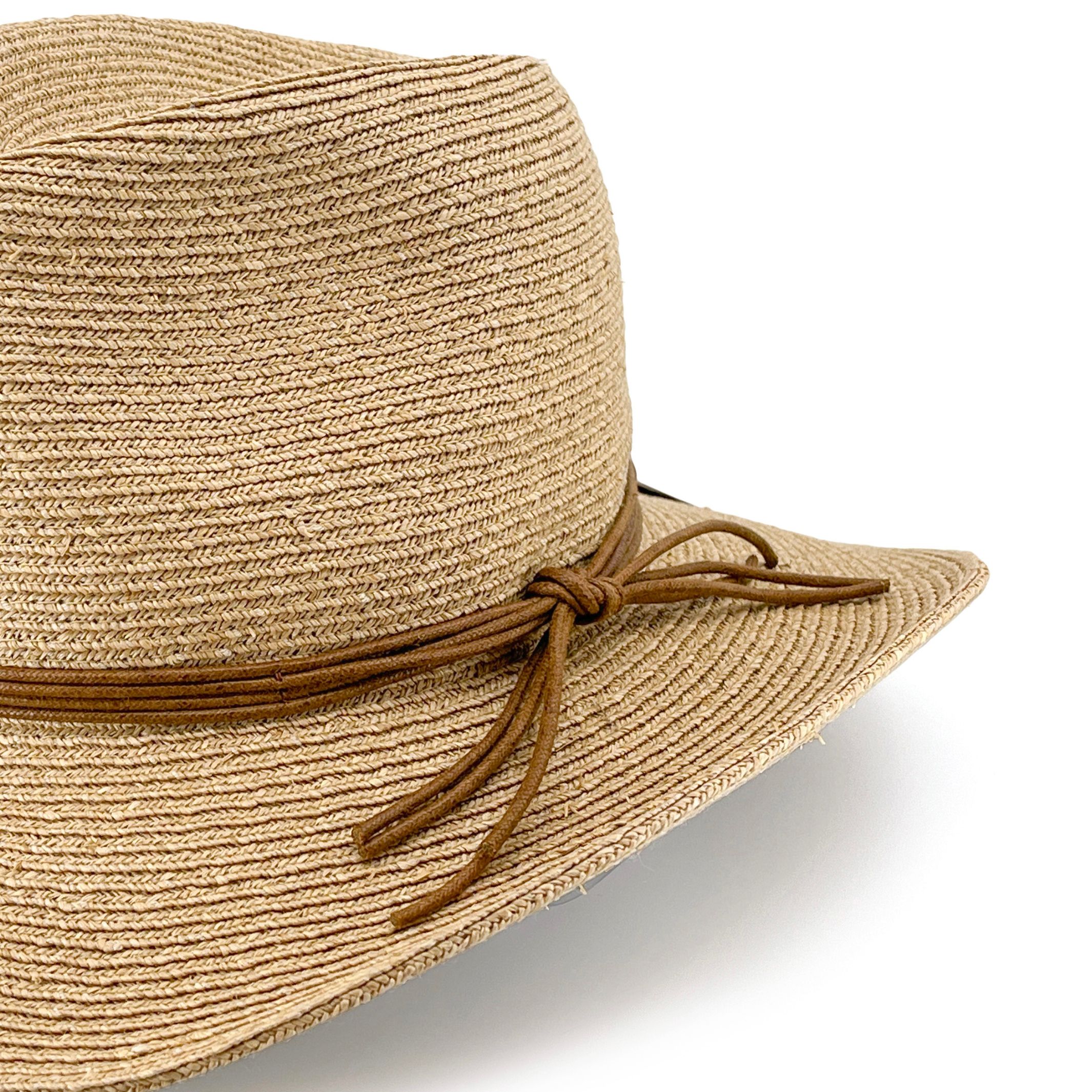 DH076 CARAMEL 56CM (S/M) - BRAMPTON FEDORA