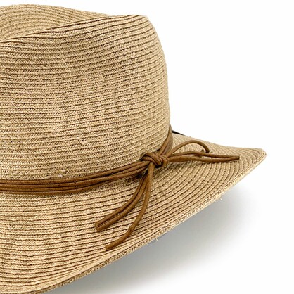 DH076 CARAMEL 58CM (M/L) - BRAMPTON FEDORA