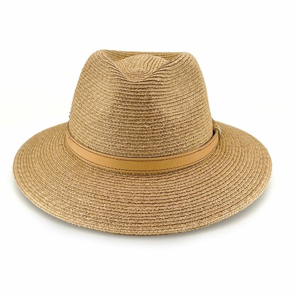 DH075 CARAMEL 58CM (M/L) - TULLY FEDORA