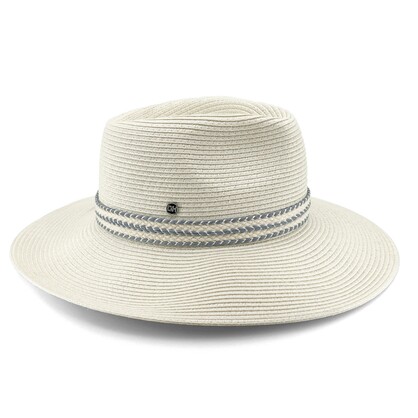 DH086 IVORY 58CM (M/L) - COTTESLOE FEDORA