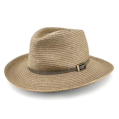 DH084 NATURAL 58CM (M/L) - ASHWOOD FEDORA