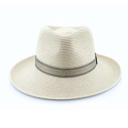 DH090 IVORY 58CM (M/L) - CLAREMONT FEDORA