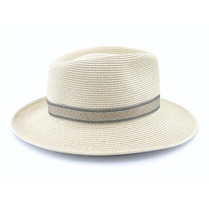 DH090 IVORY 60CM (L/XL) - CLAREMONT FEDORA