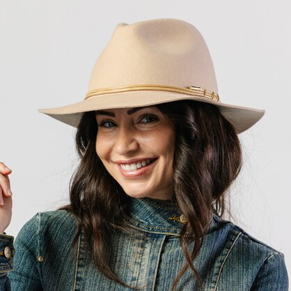 TM720 LT BEIGE 58CM (M/L) - FJELL FEDORA