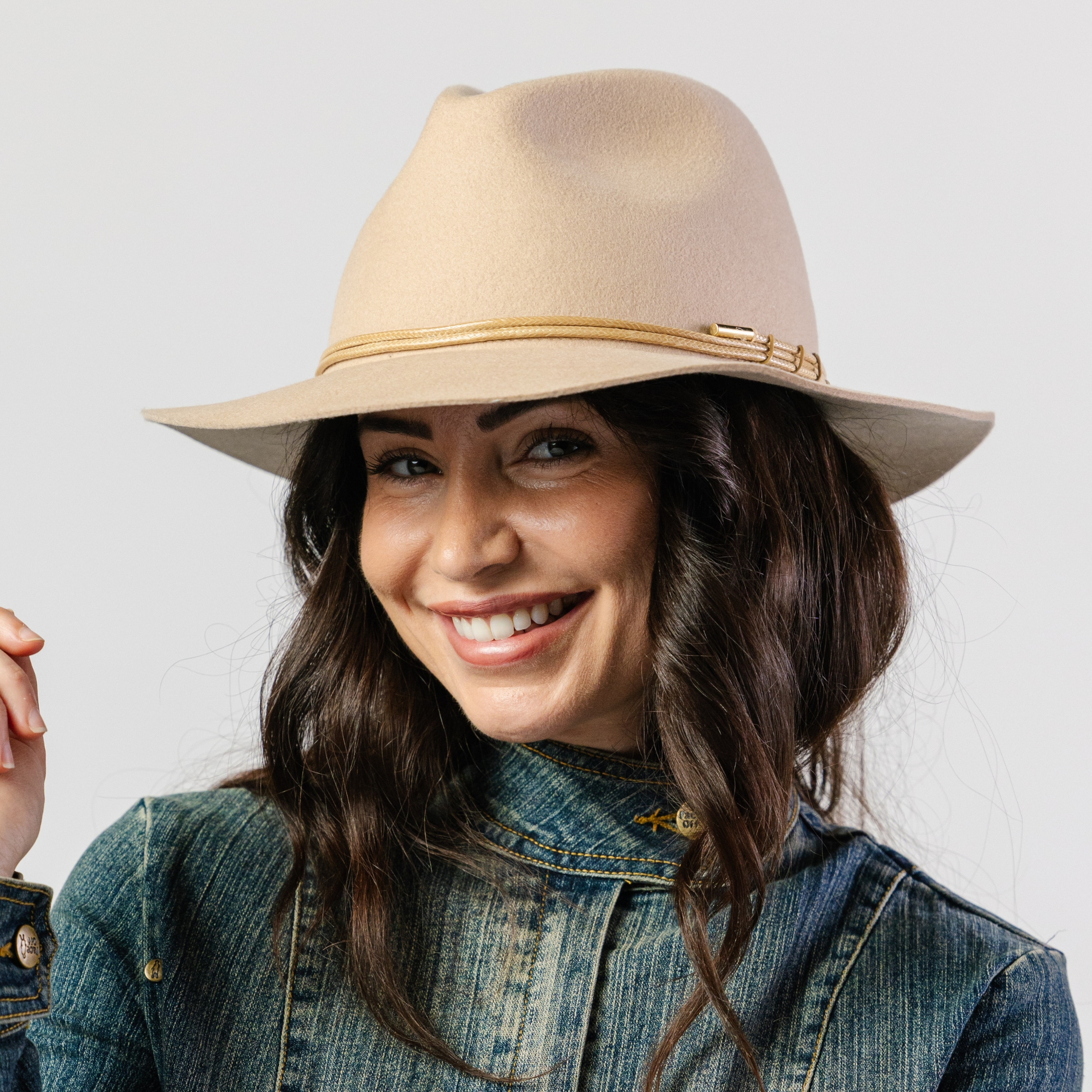 TM720 LT BEIGE 58CM (M/L) - FJELL FEDORA