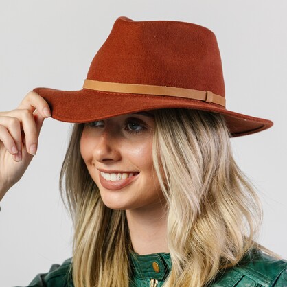 TM721 PAPRIKA 57CM (M) - VERBIER FEDORA